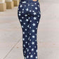 Judy Blue Janelle Full Size High Waist Star Print Flare Jeans