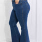 Judy Blue Ava Full Size Cool Denim Tummy Control Flare
